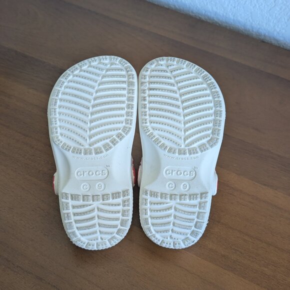 Crocs Disney Minnie Mouse Youth Girl’s Slip-On Clogs — Size 9 - Picture 7 of 7